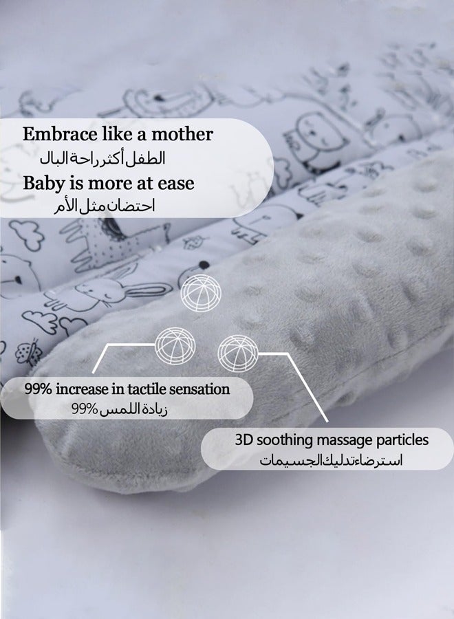 Aissiora Stroller seat cushion antiskid Breathable Soft support  Universally applicable in all seasons Suitable for boys and girls (grey)  - Image 4