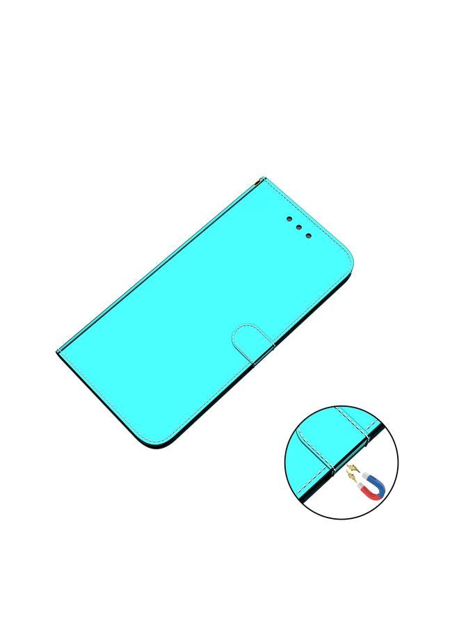 اس-توب جراب لهاتف Infinix Note 12 VIP مصنوع من الجلد الصناعي بسطح مرآة أفقي قابل للطي - Image 4