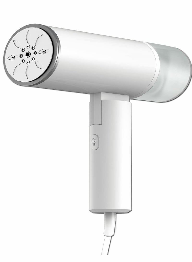 Excefore Steamer for Clothes, Foldable Handheld Clothing Wrinkles Remover Garments, 20-Second Fast Heat-up, Portable Mini Fabric Steam Iron Home and Travel - Image 1