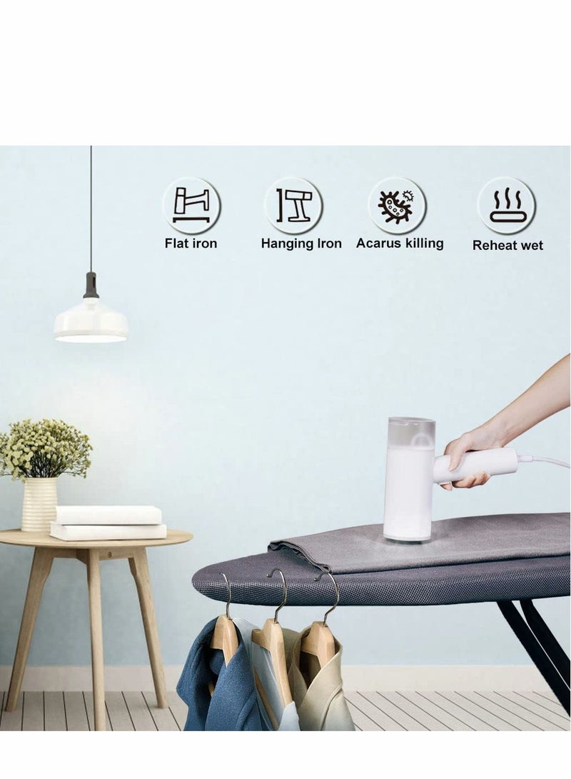 Excefore Steamer for Clothes, Foldable Handheld Clothing Wrinkles Remover Garments, 20-Second Fast Heat-up, Portable Mini Fabric Steam Iron Home and Travel - Image 5