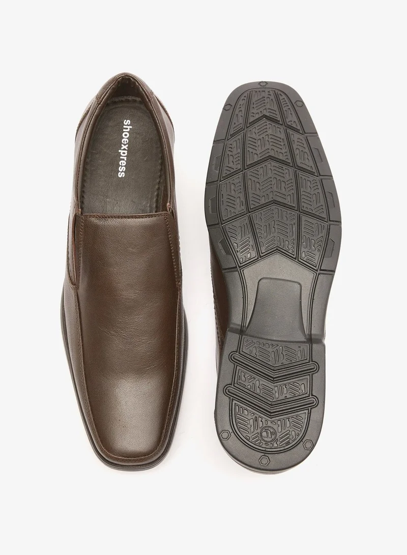 شو اكسبرس Solid Slip On Loafers