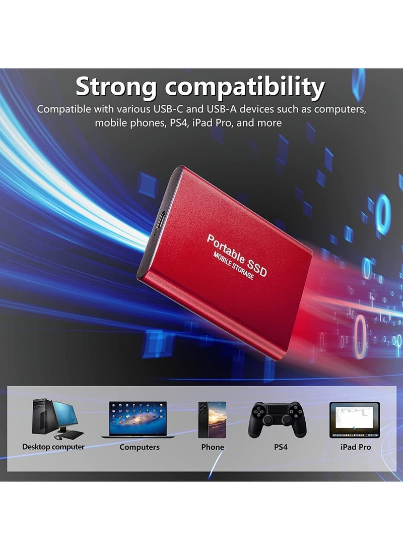 AROAQ 20TB Portable External Hard Drive USB 3.0 External SSD for PC Mac Desktop Laptop 2.5 Inch  - Image 3