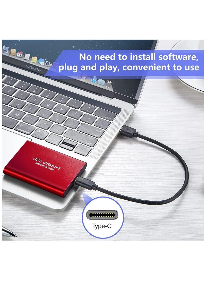 AROAQ 20TB Portable External Hard Drive USB 3.0 External SSD for PC Mac Desktop Laptop 2.5 Inch  - Image 2