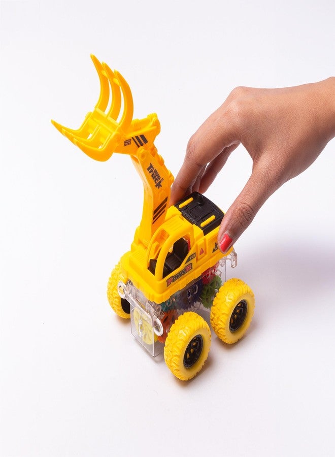 itsy-bitsy Itsy Bitsy Lumo Friction Powered Construction Truck Crane and Excavator 1 Pc - Image 2