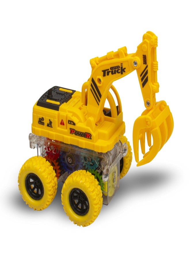 itsy-bitsy Itsy Bitsy Lumo Friction Powered Construction Truck Crane and Excavator 1 Pc - Image 1