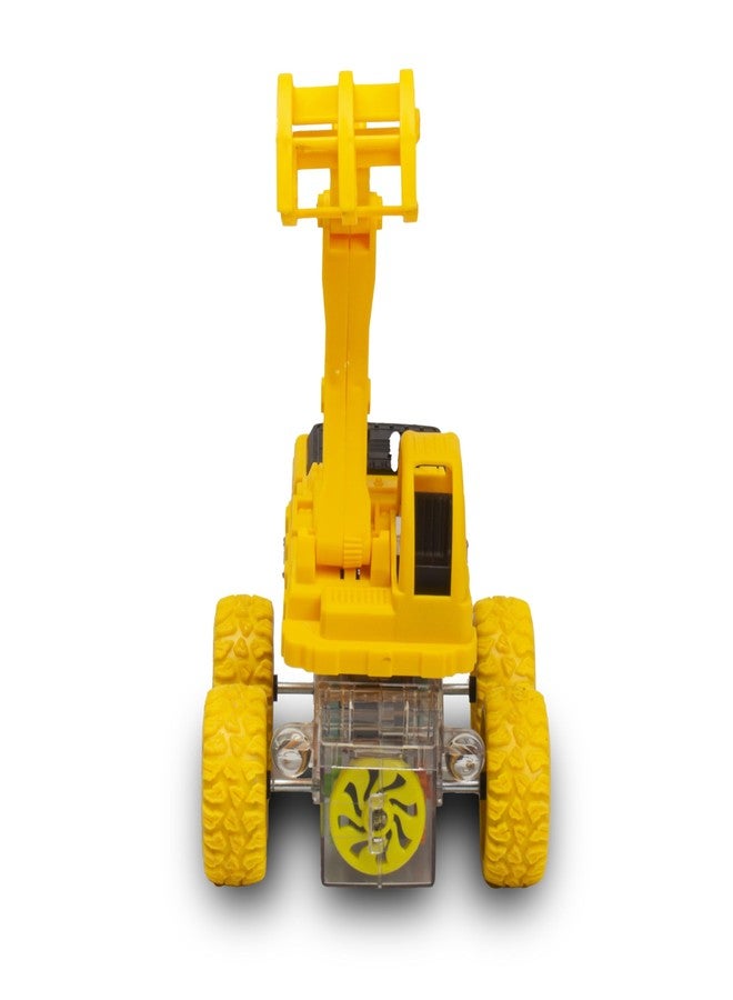 itsy-bitsy Itsy Bitsy Lumo Friction Powered Construction Truck Crane and Excavator 1 Pc - Image 4