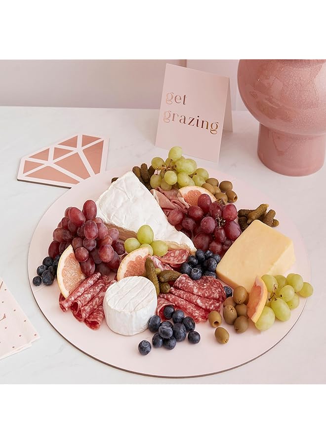 Ginger Ray Rose Gold And Pink Engagement Ring Grazing Board Kit - Image 1