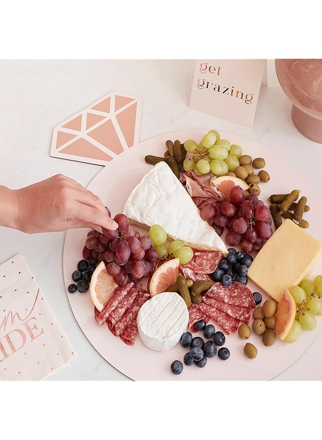 Ginger Ray Rose Gold And Pink Engagement Ring Grazing Board Kit - Image 2