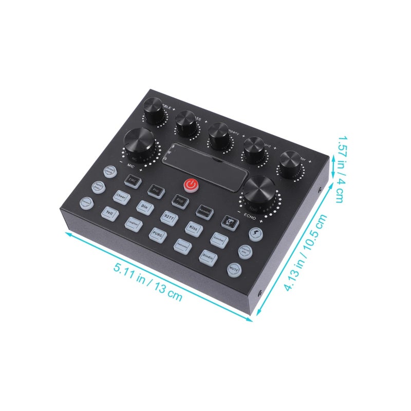 Upgrade Your Music Production Sound Card Light Equipment Voice Changer Mixer - Image 3