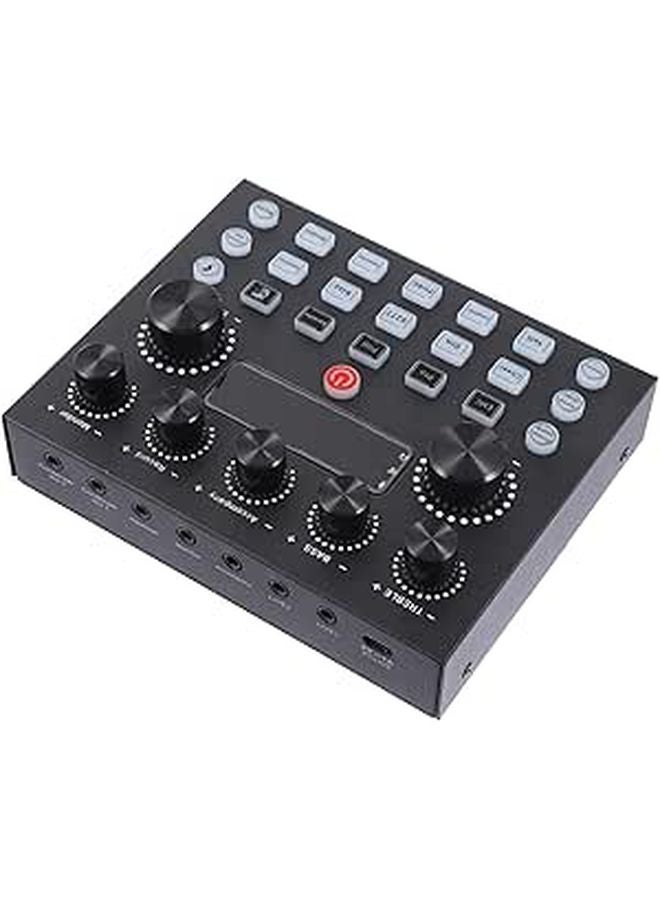 Upgrade Your Music Production Sound Card Light Equipment Voice Changer Mixer - Image 1