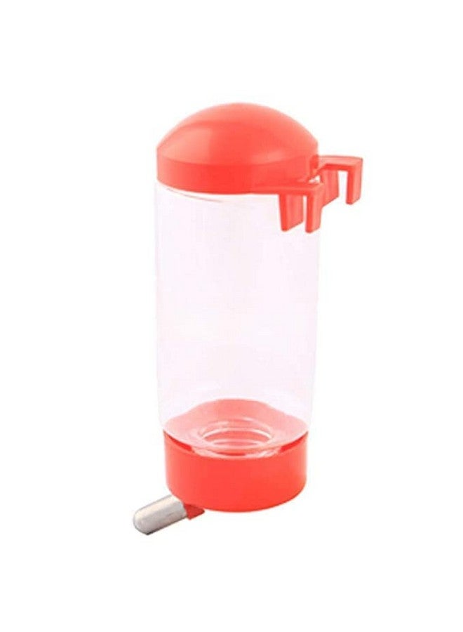 زجاجة مياه شرب أوتوماتيكية معلقة في قفص الحيوانات الأليفة للكلاب والقطط والأرانب والهامستر - 500 مل - قد يختلف اللون - Image 1