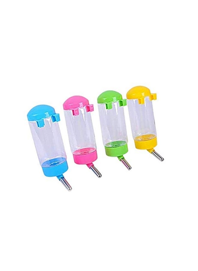 زجاجة مياه شرب أوتوماتيكية معلقة في قفص الحيوانات الأليفة للكلاب والقطط والأرانب والهامستر - 500 مل - قد يختلف اللون - Image 2