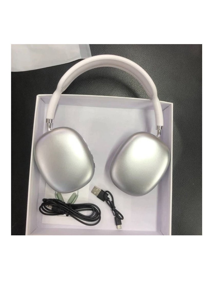 Generic - Bluetooth Headset P9 Silver Color - Image 1