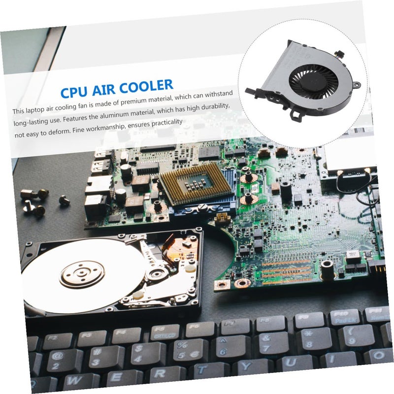 HP Compatible High Airflow Silent CPU Cooling Fan Radiator for Computer Heat Dissipation - Image 5
