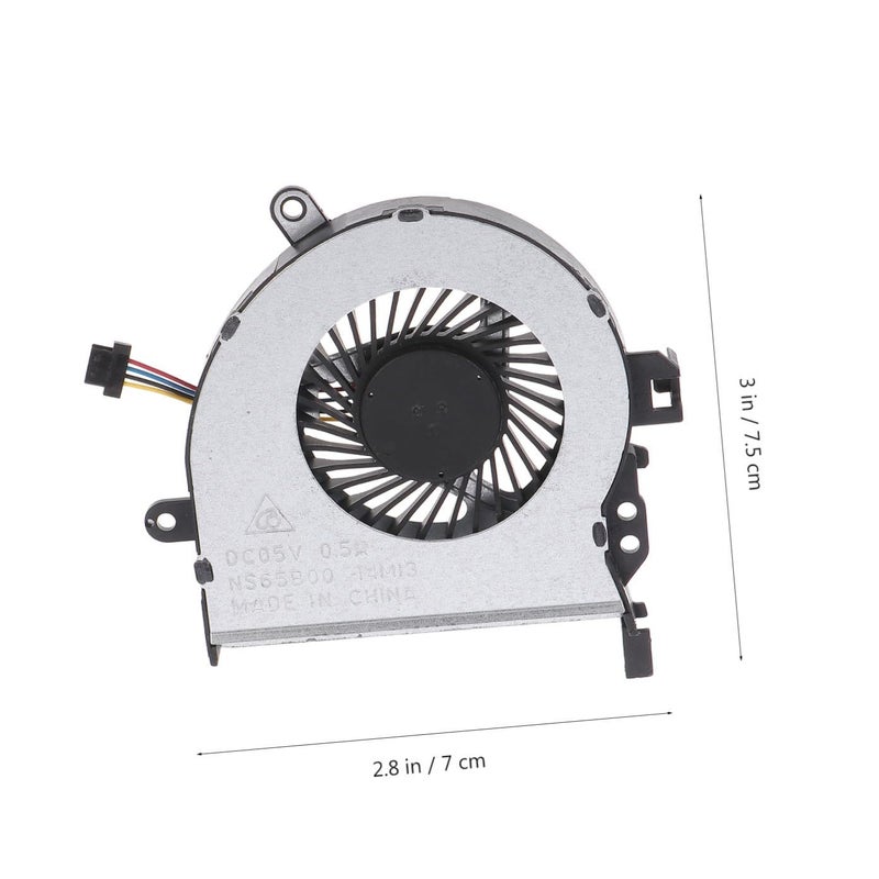 HP Compatible High Airflow Silent CPU Cooling Fan Radiator for Computer Heat Dissipation - Image 3