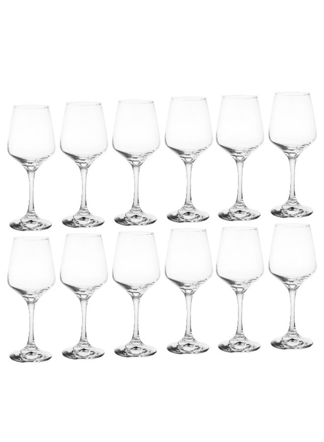 Pasabache Luxury Clear Crystal Glass Set – 12 Pieces | Exceptional Clarity and Eye-Catching Sparkle ✨🥂 - Image 2
