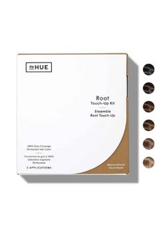 dpHUE dpHUE Root Touch-Up Kit, Medium Blonde - Permanent Hair Color for Gray Coverage - Includes Two Applications - Paraben, SLS & SLES Sulfate Free - Leaping Bunny Certified  - Image 1