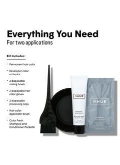 dpHUE dpHUE Root Touch-Up Kit, Medium Blonde - Permanent Hair Color for Gray Coverage - Includes Two Applications - Paraben, SLS & SLES Sulfate Free - Leaping Bunny Certified  - Image 5