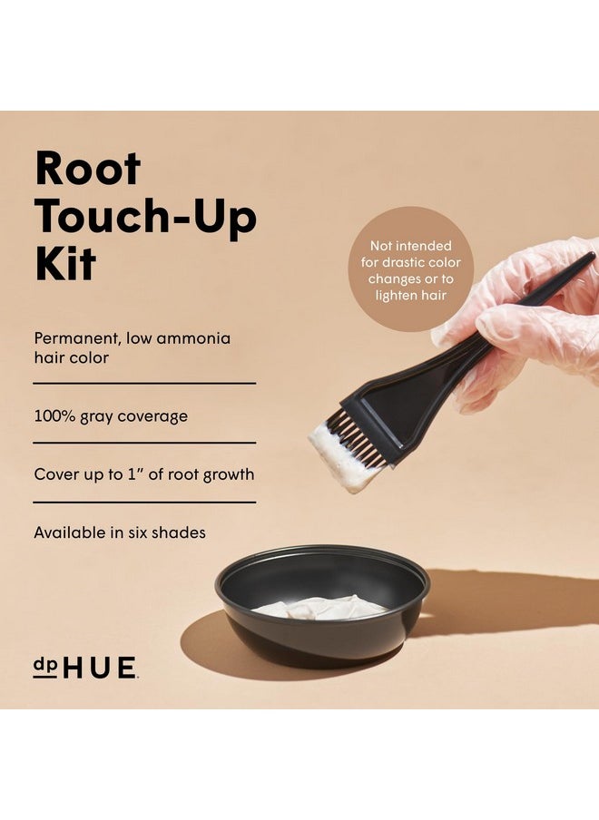 dpHUE - dpHUE Root Touch-Up Kit, Medium Blonde - Permanent Hair Color for Gray Coverage - Includes Two Applications - Paraben, SLS & SLES Sulfate Free - Leaping Bunny Certified - Image 1