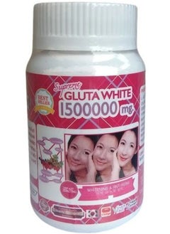 Gluta Gluta White Supreme 1500000mg - 30 Soft Gels  - Image 1