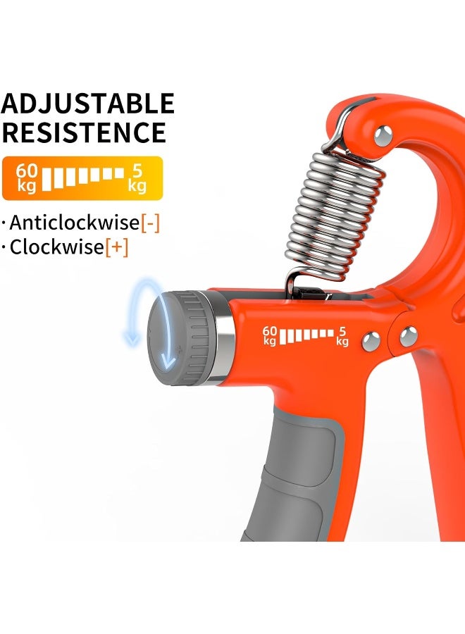 PROIRON PROIRON Hand Grips Strengthener with Counter, Adjustable Grip Strength Trainer, Hand Exerciser with Stainless Steel Spring, Non-Slip Gripper, Gripster for Strong Wrists, Fingers, Forearm, Hands, Arm - Image 3