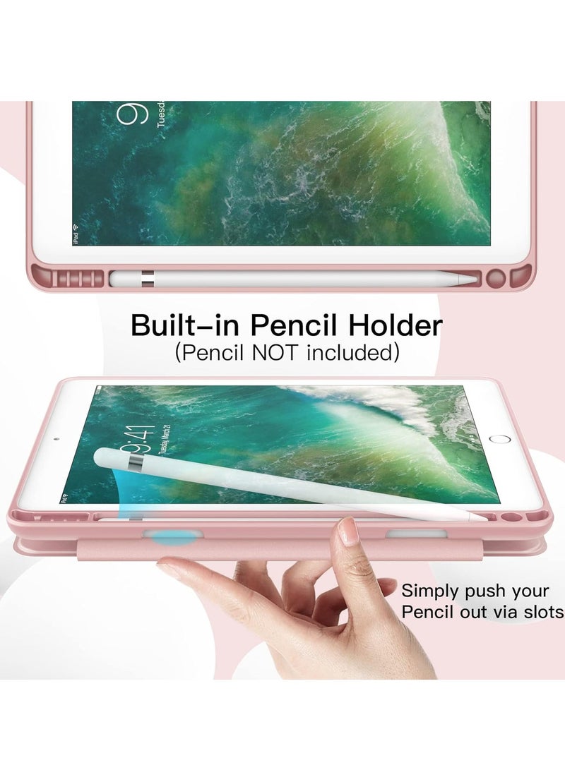 MIGOFAST iPad 9.7 Case 2018 2017 Model 6th 5th Generation Smart Cover with Pencil Holder and Soft Baby Skin Silicone Back and Full Body Protection Auto Wake Sleep Cover - Image 5