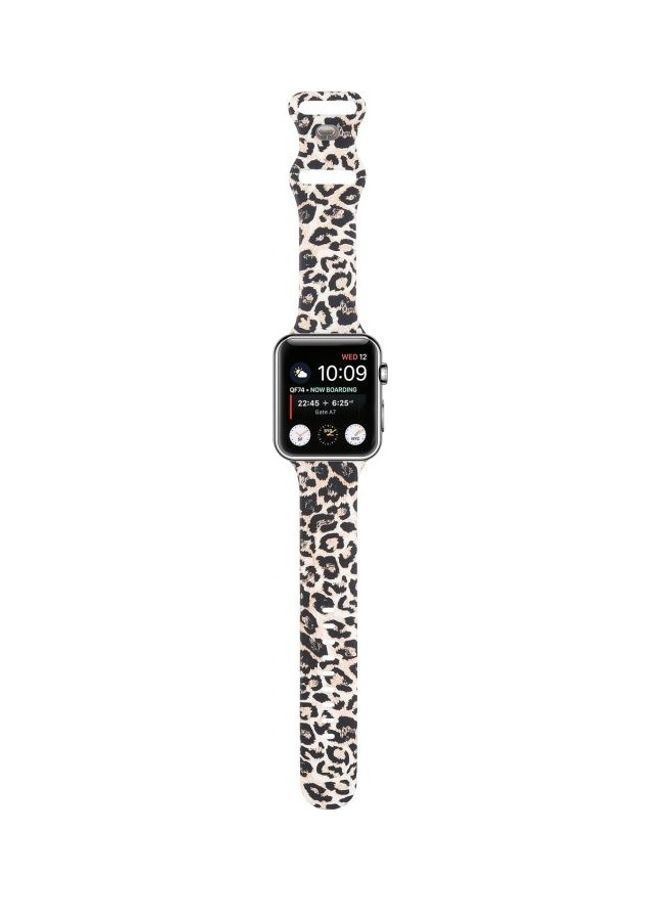 NIBEMINENT 8-Buckle Printed Replacement Strap Watchband For Apple Watch Series 7/6/SE/5/4/3/2/1 41/40/38mm Multicolour - Image 4
