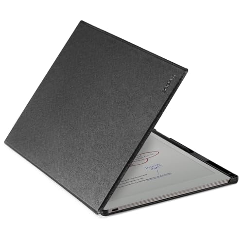 CoBak Case for Remarkable Paper Pro Color Tablet 11.8" 2024 Released- Smart Auto Sleep/Wake Folio Lightweight Protective Cover with Built-in Pen Holder and Nibs Holder (Black) - Image 1