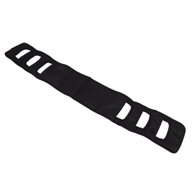 Patient Transfer Sling Gait Belt Padded Breathable Patient Lift Transferring Belt Mobility Aids for Elderly Disabled Black - Image 1