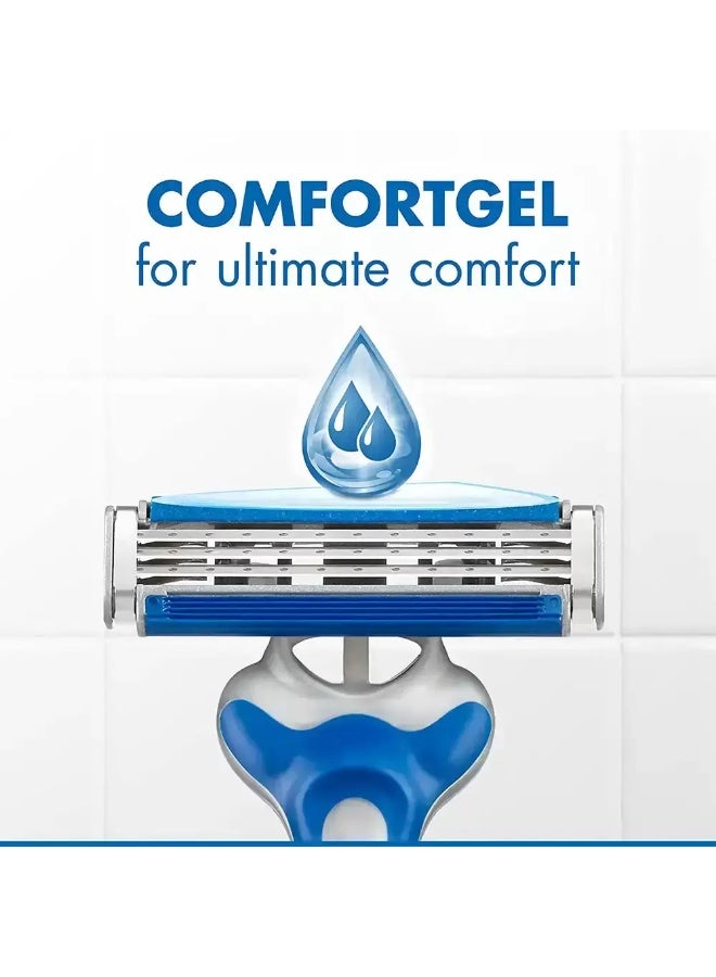 Gillette Gillette Blue 3 Comfort Disposable Razors, Pack of 8 Pcs - Image 3
