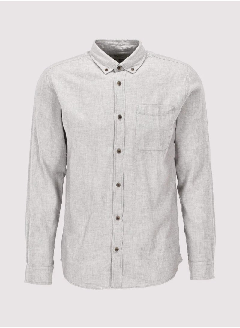 Jjeclassic Melange Shirt Ls Noos