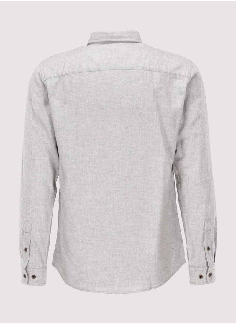 Jjeclassic Melange Shirt Ls Noos