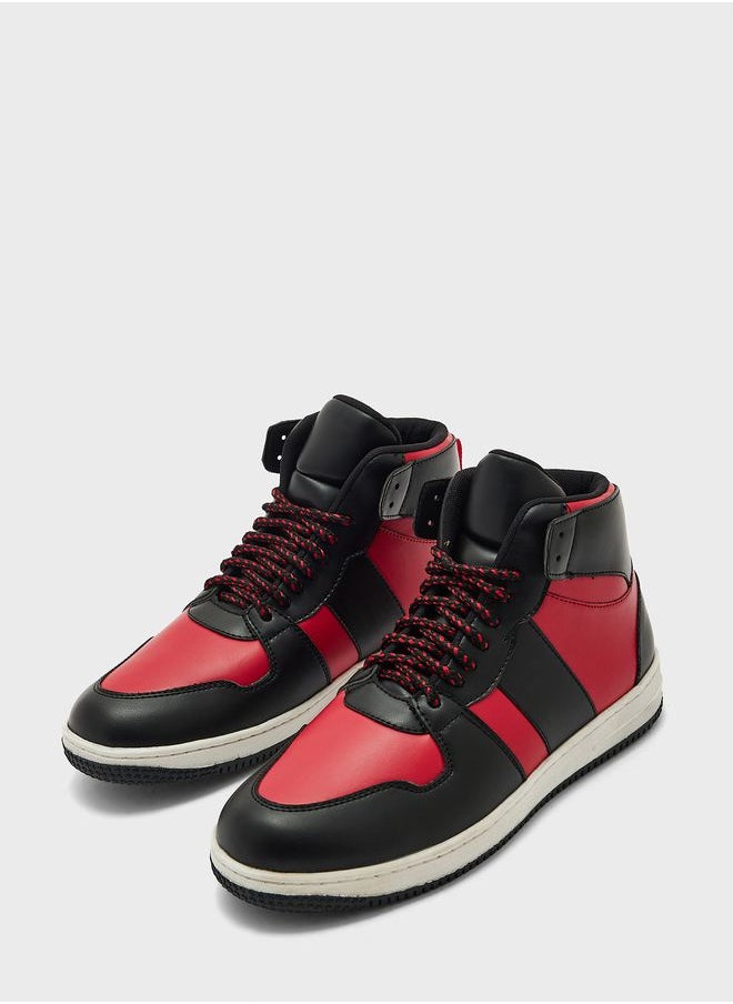 Seventy Five - High Top Casual Sneakers - Image 1