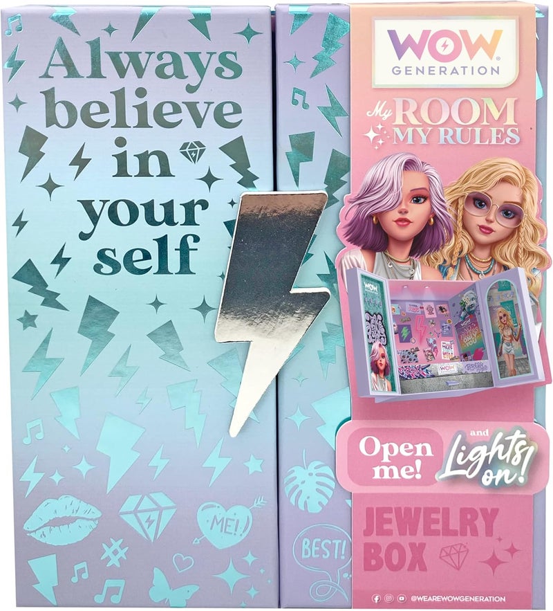 WOW Generation صندوق مجوهرات مع أضواء LED - Image 1