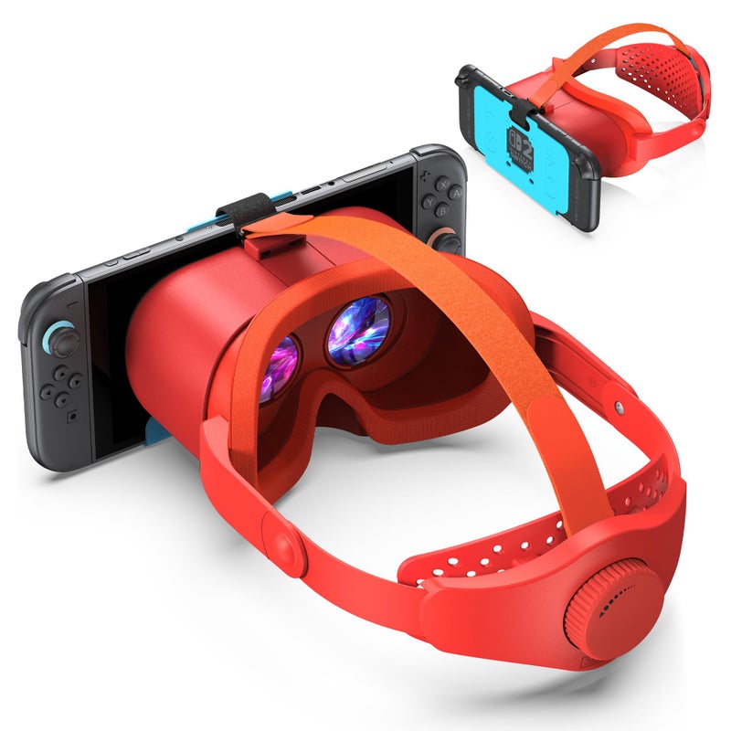 STARTRC GAMES Upgraded VR Headset Compatible with Nintendo Switch 2 (2025), Switch 2 Virtual Reality VR Glasses with Adjustable HD Lenses and Comfortable Head Strap, Virtual Boy 3D Goggles for Switch 2 Accessories - Image 1