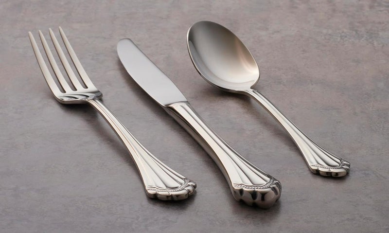 ONEIDA Marquette Fine Flatware Salad Forks, Set of 4, 18/8 Stainless Steel, Silverware Set, Dishwasher Safe, Silver - Image 4