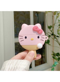 Cute Kt Cat Table Tennis Racquet AirPods Pro For Apple Bluetooth Earphone Case Badminton Cover 2/3/4 Generation Cute-Color:Kt Cat Table Tennis Racket-Applicable Models:AirPods 3(2021)