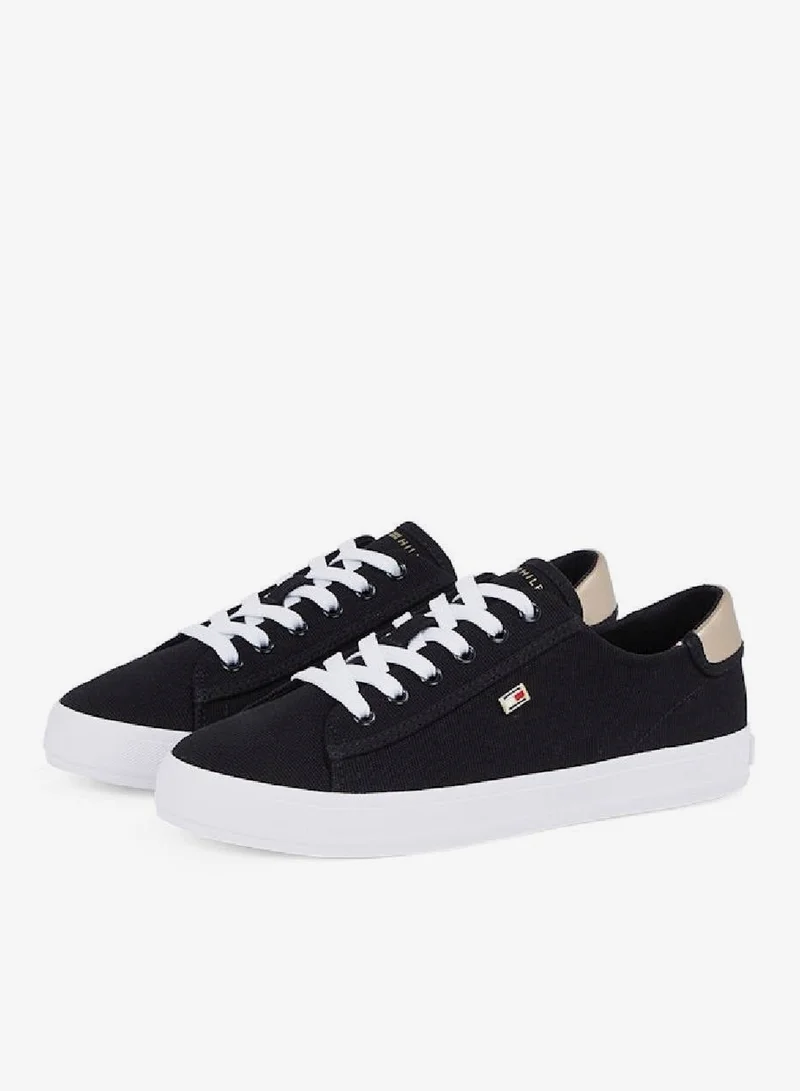 TOMMY HILFIGER Vulcanised Canvas Lace Up Sneakers