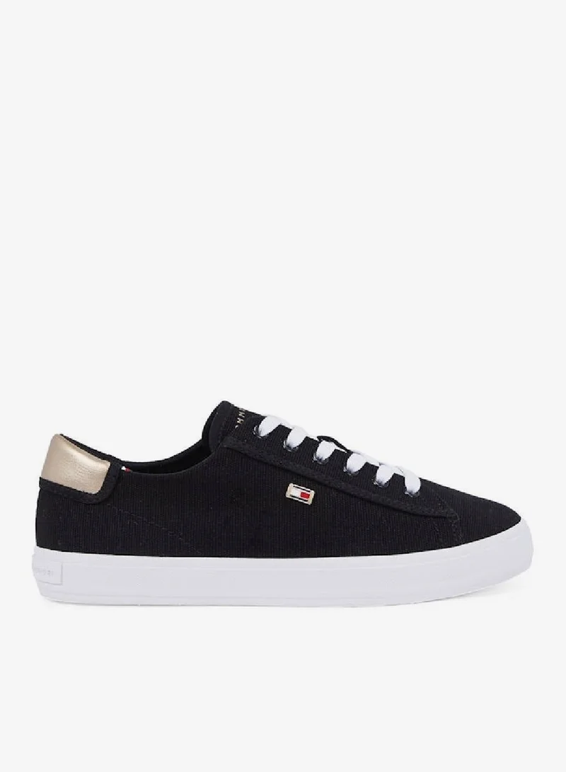 TOMMY HILFIGER Vulcanised Canvas Lace Up Sneakers