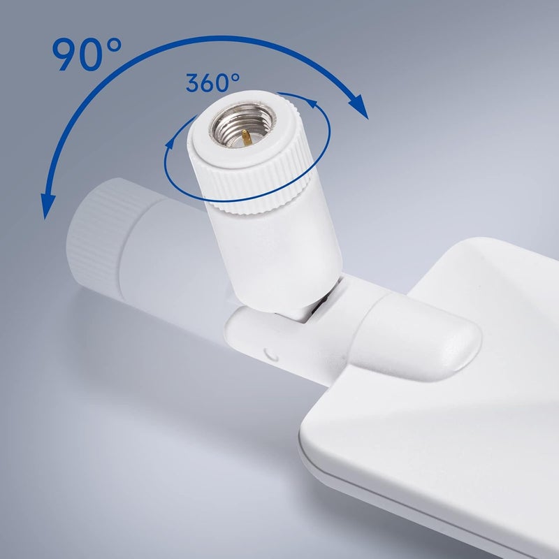 BINGFU 4G LTE Antenna 9dBi SMA Male Cellular White Antenna (2-Pack) Compatible with 4G LTE Wireless CPE Router Hotspot Cellular Gateway Industrial IoT Router Trail Game Camera Outdoor Security Camera - Image 3