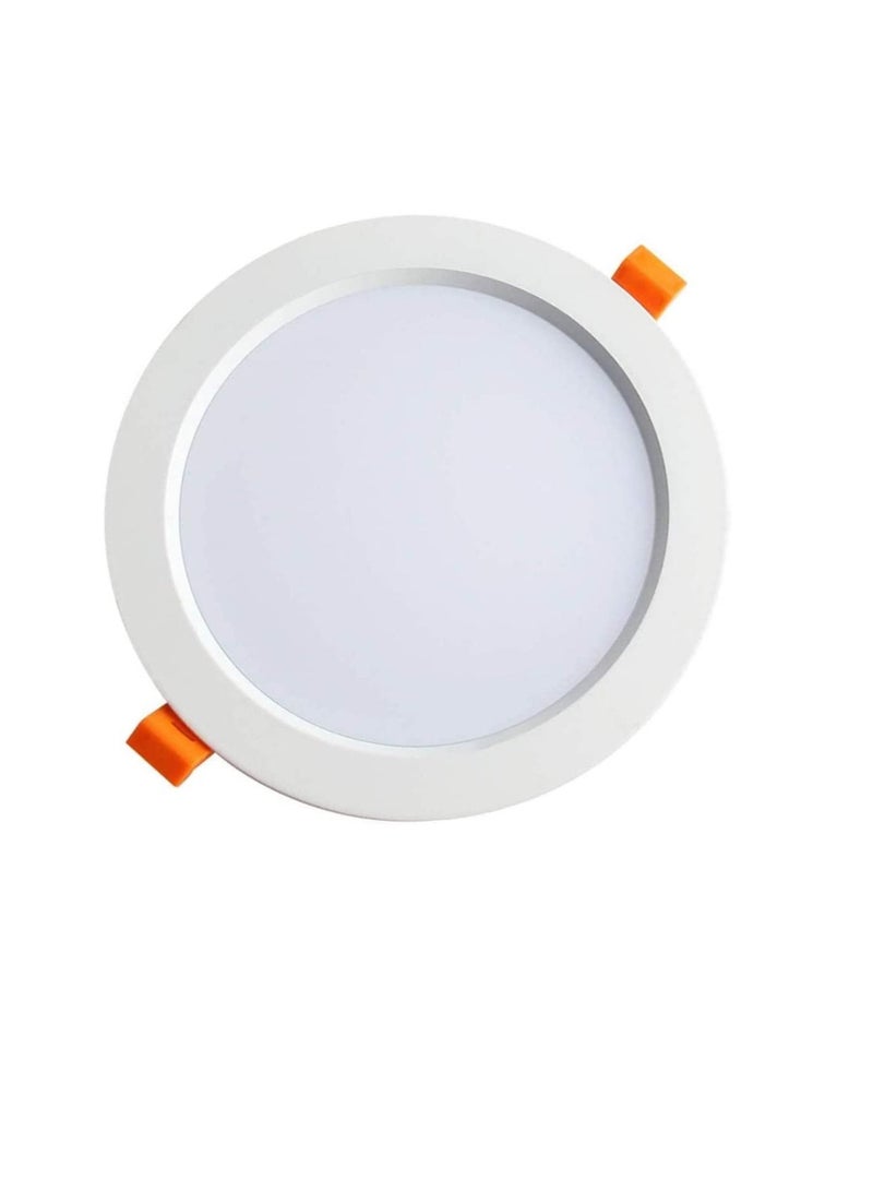 ار ار RR الإضاءة LED أضواء لوحة السقف ، 230VAC داخلي دائري توفير الطاقة 110 لومن / لكل وات ، ضوء ناعم بدون الأشعة فوق البنفسجية | مناسبة لتناول الطعام في المنزل والمعيشة والمكتب (ضوء النهار 6500 كلفن - 18 و - Image 1