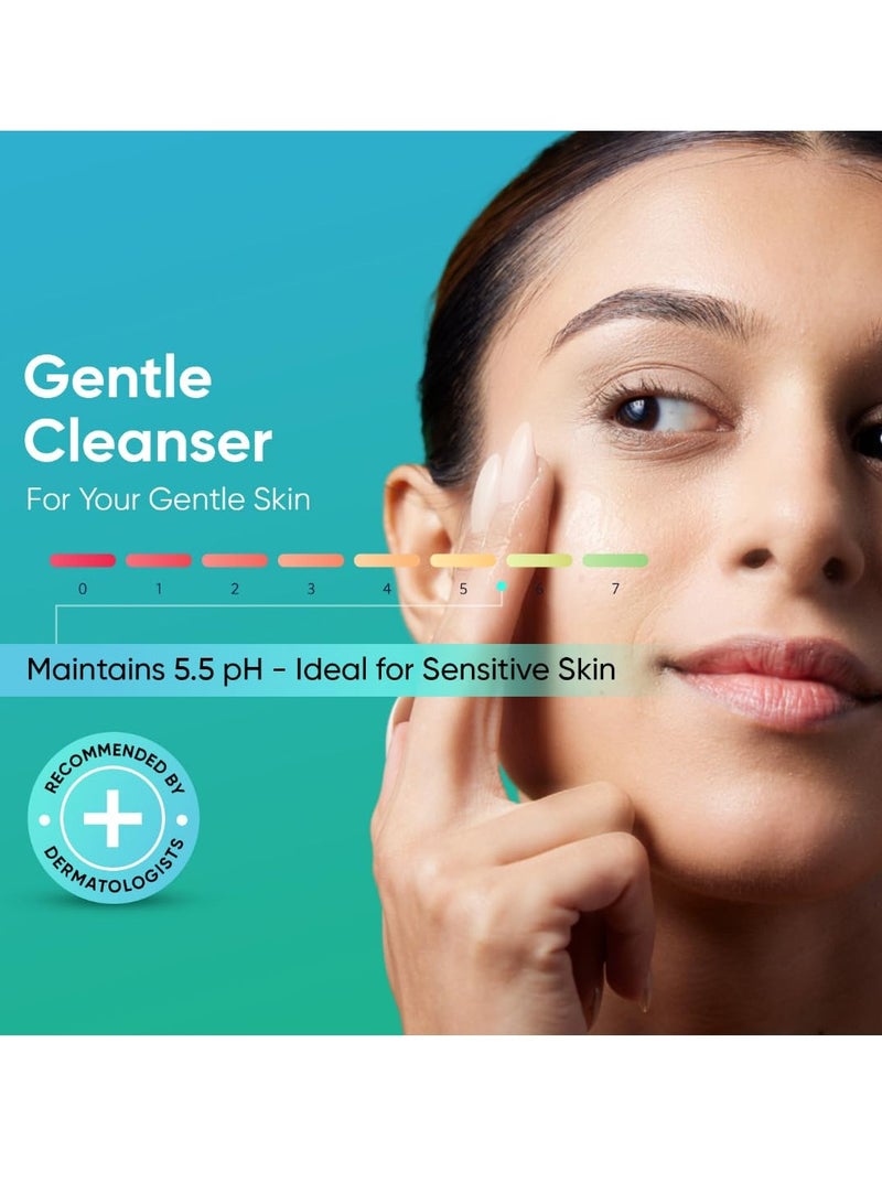 Episoft Cleansing Lotion for Sensitive Dry Skin Cleanser for face 250ml - Image 5