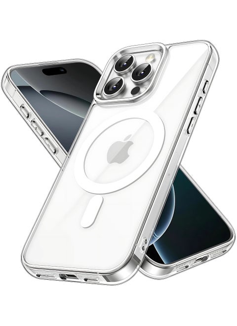 XLogiX Clear Case for iPhone 16 Pro Max – Slim, Stylish, Transparent Back Cover with MagSafe Compatibility & Shockproof Protection | ClearX Series
