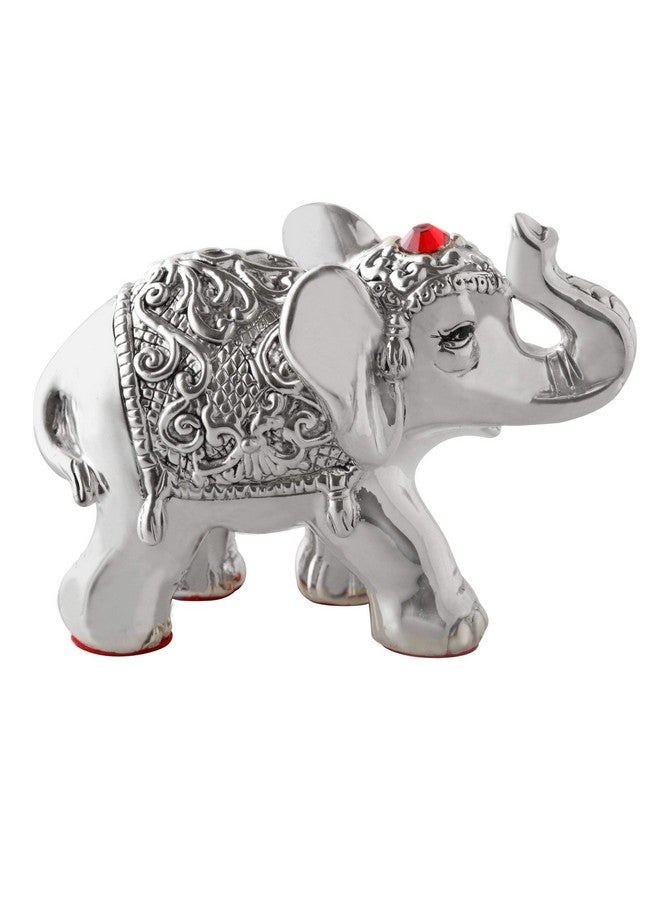 PRD CARATCAFE CaratCafe Pure Silver 999 Elephant Idol Symbol of Lord Ganesha/Buddha/FENG Shui for Diwali/New Year, Spiritual Worship, Wealth, Luck & Prosperity ( NT Weight 26-30 Grams) - Image 2