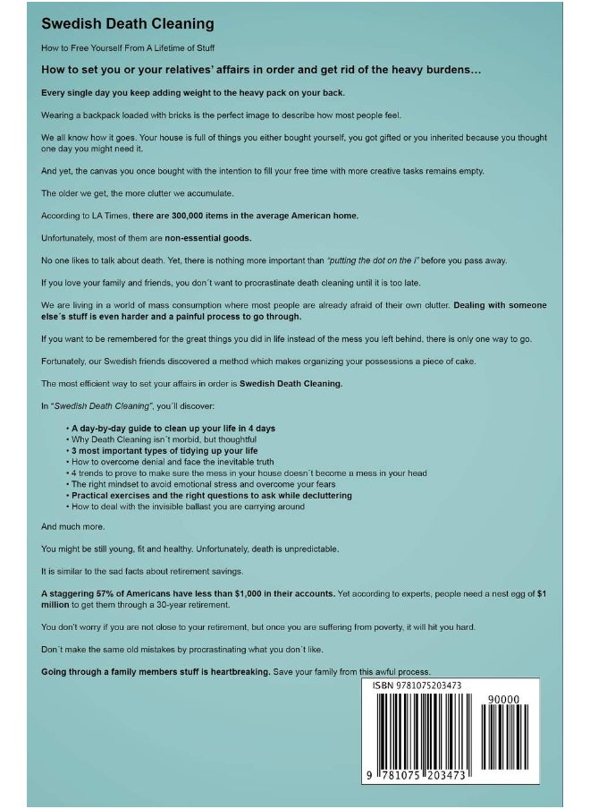 null - Independently Published Swedish Death Cleaning: How to Free Yourself From A Lifetime of Stuff - Image 1