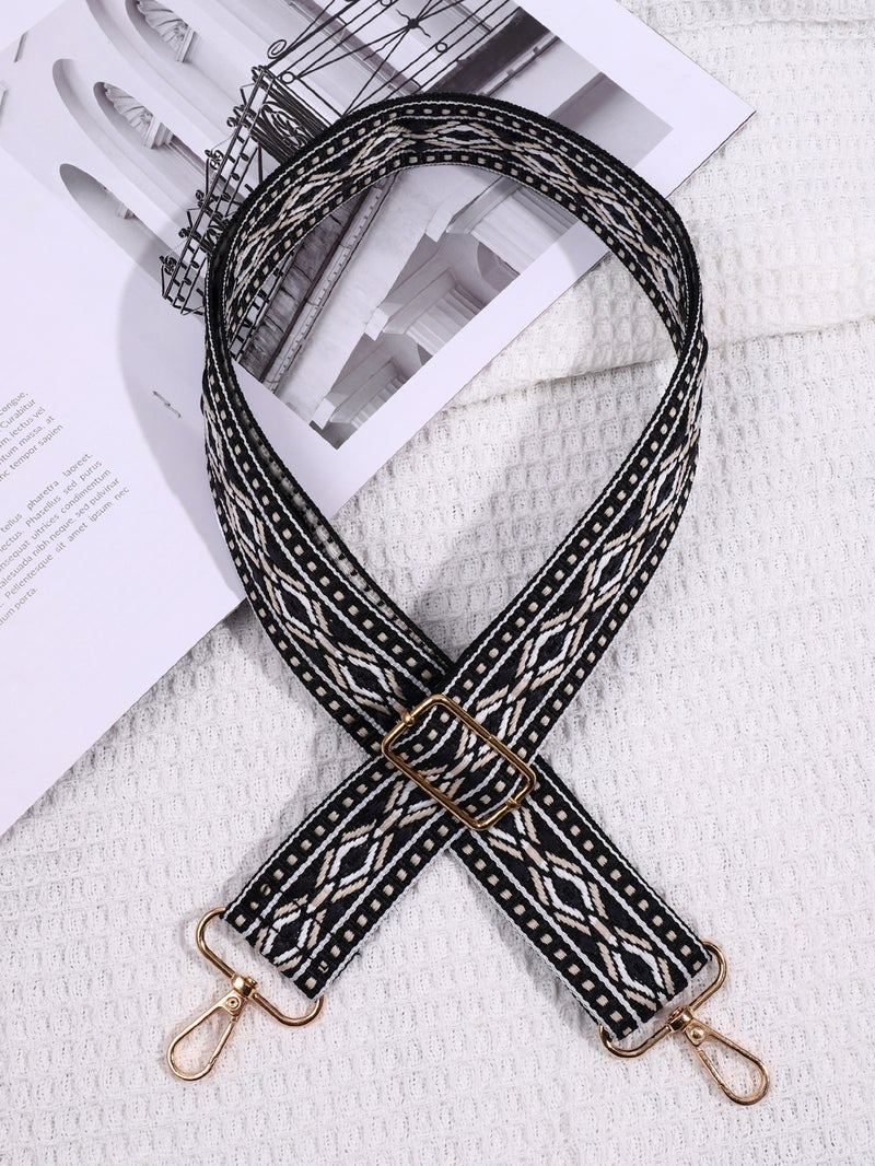 Ethnic Style Bag Strap Diy Simple Women'S Bag Replacement Strap Bag Wide Shoulder Strap Long Shoulder Strap Wide Shoulder Strap Single Shoulder Crossbody Strap - Image 1
