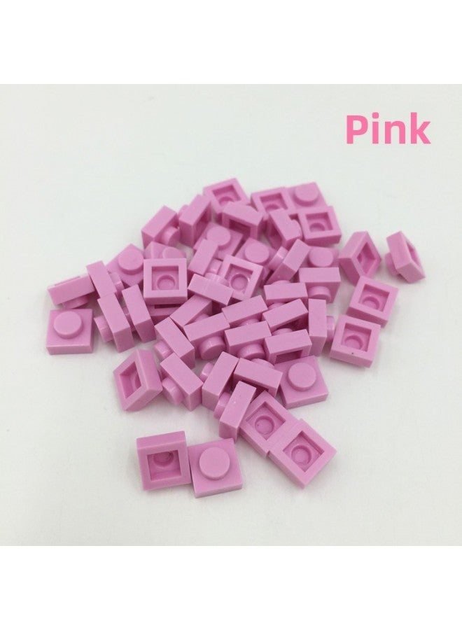 Building Block Parts Small Particles Basic Parts Short 1*1 Hole Pixel Particles Assembled Building Blocks Draw Two-dimensional Code 0.1 Kg/bag 