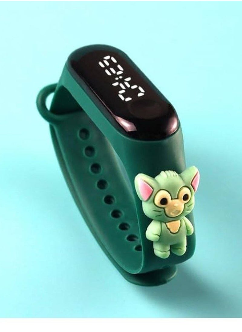 Generic - Digital Watch Touch for Kids Rubber Strap With a Fun and Attractive Design - Image 1
