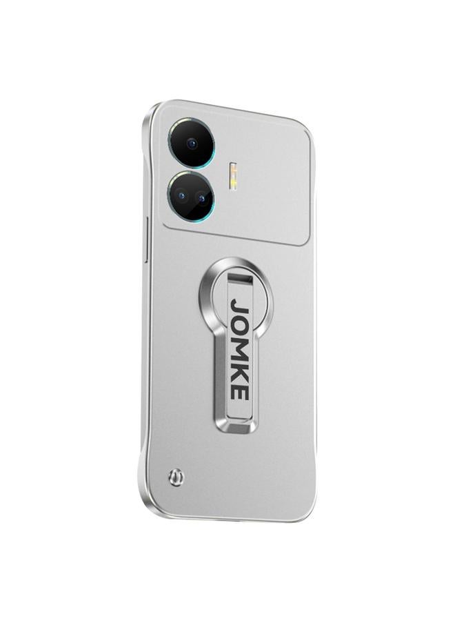 S-TOP Case For Realme GT Neo5 SE Baking Varnish 360 Rotate Holder No Frame PC Phone Case - Image 1