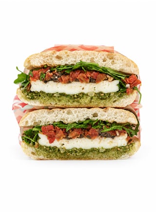 Halloumi Pesto Ciabatta